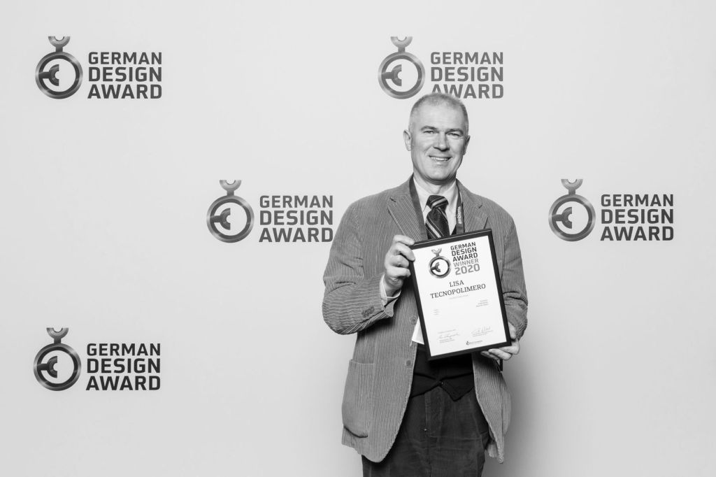 German Design Award 2020 premia Lisa Tecnopolimero